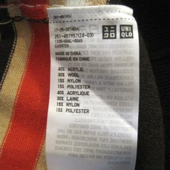 Marni x Uniqlo Striped Oversized Cardigan - Picture 9 of 10